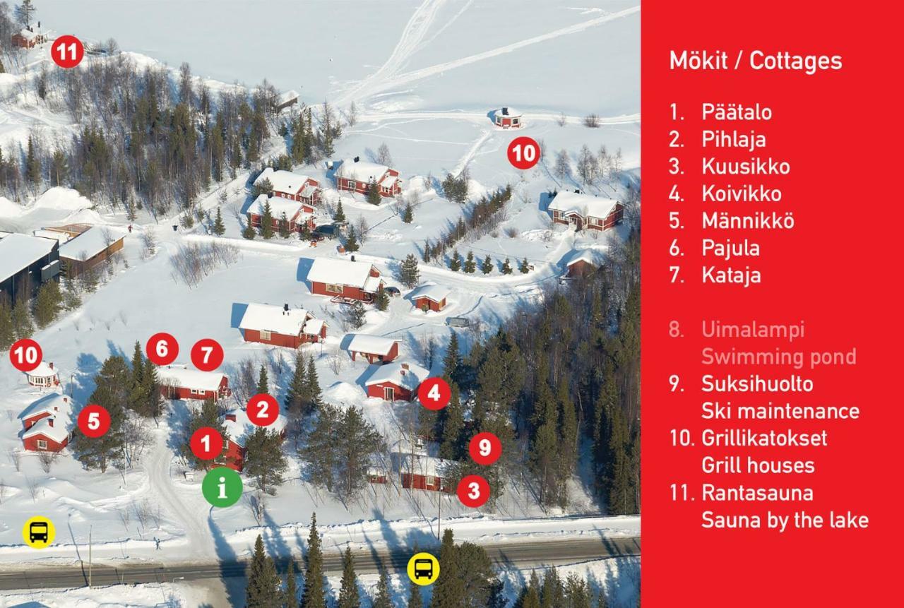 Yllaeksen Yoepuu Βίλα Äkäslompolo Εξωτερικό φωτογραφία